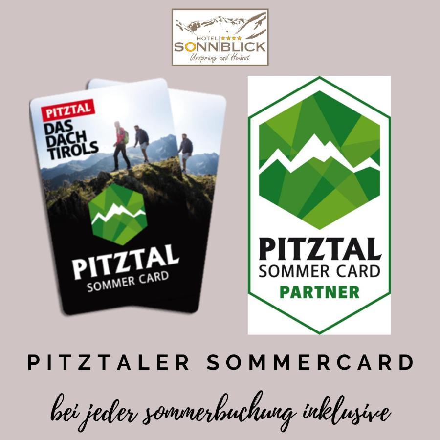 Hotel Sonnblick Sankt Leonhard im Pitztal Bagian luar foto